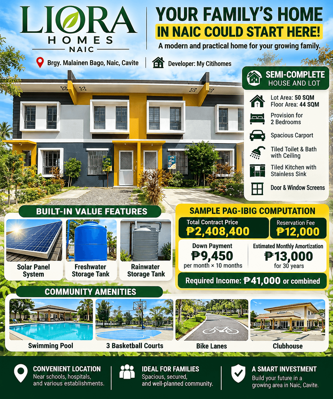 Liora Homes Naic House and Lot in Cavite